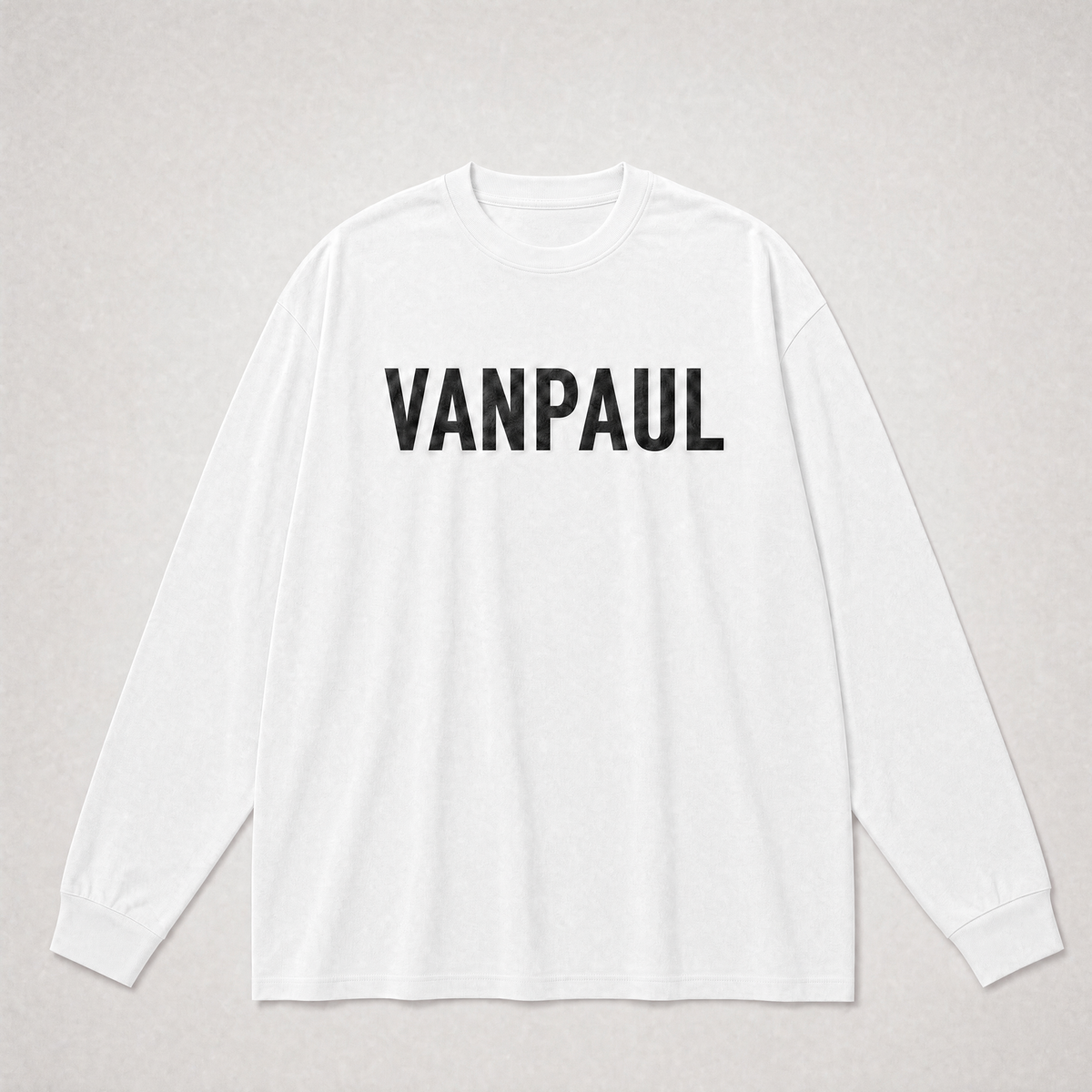 Long-sleeved cotton T-shirt