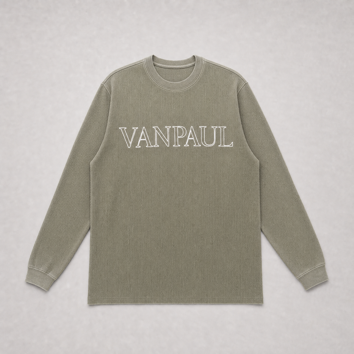 Long-sleeved cotton T-shirt