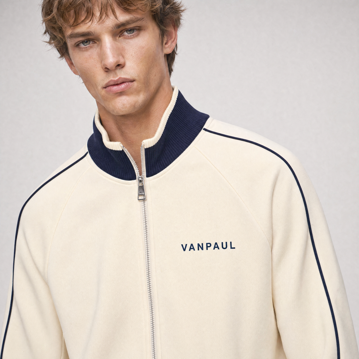 Zip-track jacket