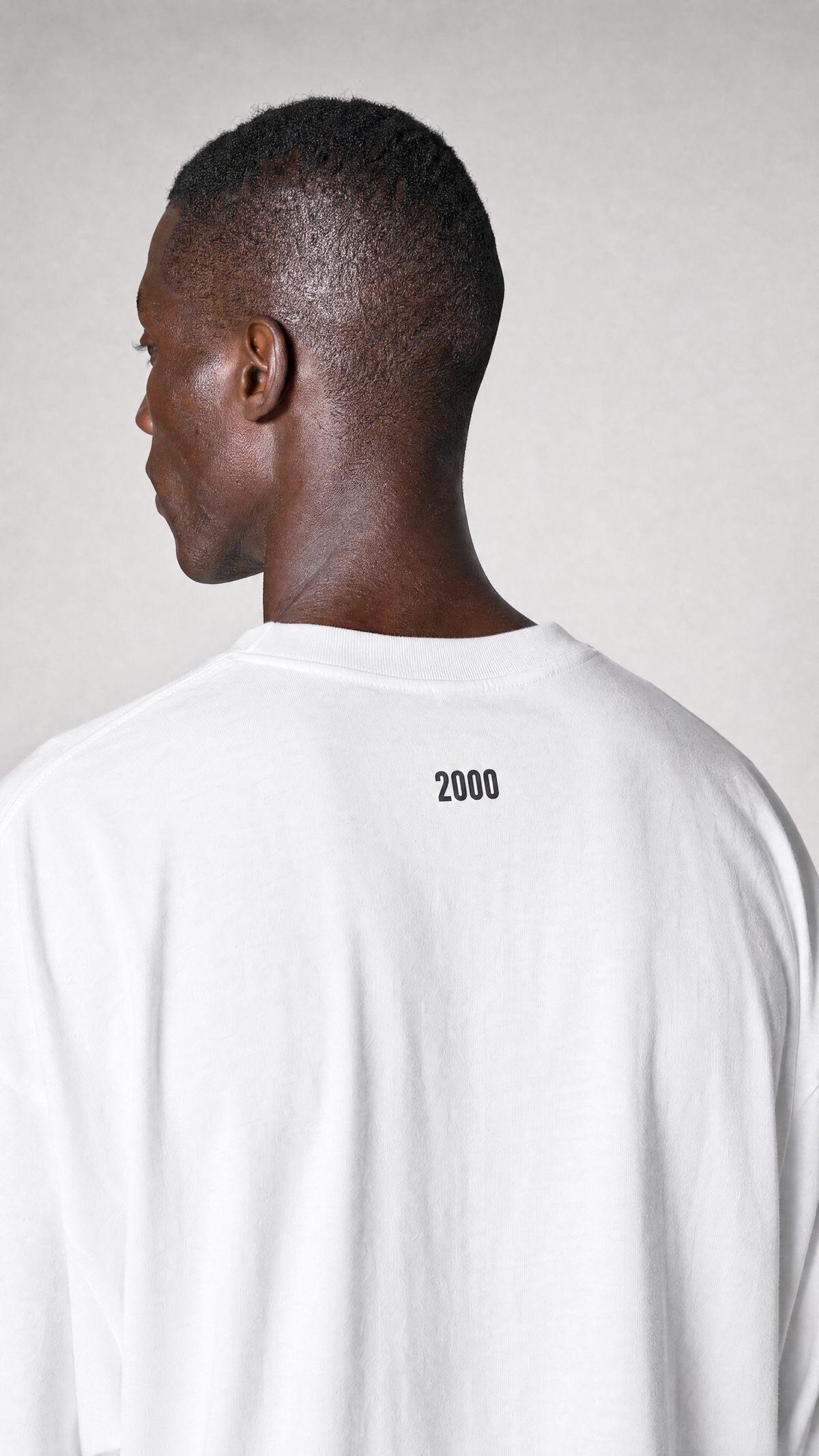 Long-sleeved cotton T-shirt